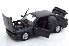 BMW M3 (E30) 1987 Black Metallic - Minichamps Escala 1:18 (180020306)