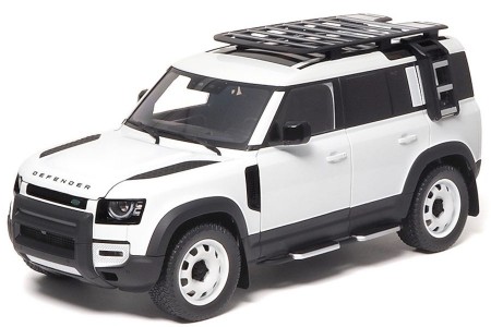 LAND ROVER Defender 110 30th Anniversary Version 2020 Fuji White - Almost Real Escala 1:!8 (ALM810809)