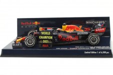 RED BULL RB16B World Champion Winner GP Abu Dhabi 2021 M. Verstappen - Minichamps Scale 1:43 (410212333)