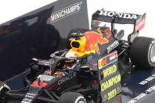 RED BULL RB16B World Champion Winner GP Abu Dhabi 2021 M. Verstappen - Minichamps Scale 1:43 (410212333)
