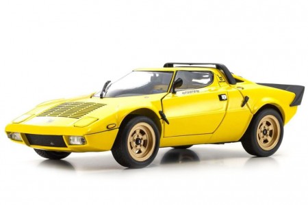 LANCIA Stratos HF 1975 Yellow - Kyosho Escala 1:18 (08130Y)