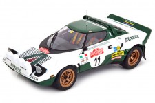 LANCIA STRATOS HF Ganador Rally San Remo 1975 Waldegard / Thorszelus - Kyosho Escala 1:18 (08130B)