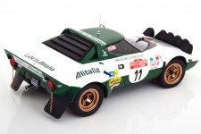 LANCIA STRATOS HF Ganador Rally San Remo 1975 Waldegard / Thorszelus - Kyosho Escala 1:18 (08130B)