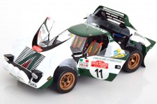 LANCIA STRATOS HF Ganador Rally San Remo 1975 Waldegard / Thorszelus - Kyosho Escala 1:18 (08130B)