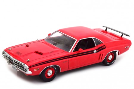 DODGE Challenger R/T 1971 Red/Black - Greenlight Escala 1:18 (13631)