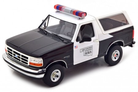 FORD Bronco Oklahoma Highway Patrol 1996 - Greenlight Escala 1:18 (19114)