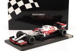 ALFA ROMEO C41 Ultima Carrera Abu Dhabi 2021 Kimi Raikkonen - Minichamps Escala 1:18 (117212307)