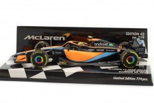 McLaren MCL36 GP Bahrain 2022 Lando Norris - Minichamps Escala 1:43 (537224304)