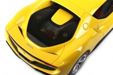 FERRARI 296 GTB Hybrid 830HP V6 2021 Giallo Modena - BBR Escala 1:18 (P18210C)