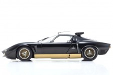LAMBORGHINI Miura SVR 1970 Black/Gold - Kyosho Scale 1:18 (08319BKG)