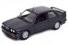BMW M3 (E30) Street Evo 1989 Black Metallic - Minichamps Scale 1:18 (180020308)