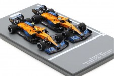 McLaren MCL35M Winner and 2nd Italian GP D. Ricciardo / L. Norris - Spark Escala 1:43 (s7694)