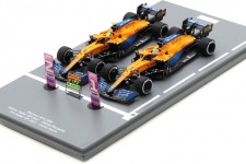McLaren MCL35M Winner and 2nd Italian GP D. Ricciardo / L. Norris - Spark Escala 1:43 (s7694)