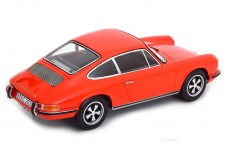 PORSCHE 911E Coupe 1970 Orange - Norev Escala 1:18 (187628)