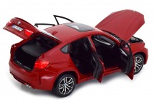 BMW X6 M 2015 Red Metallic - Norev Escala 1:18 (183242)