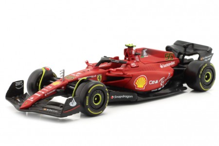 FERRARI F1-75 Formula 1 2022 Carlos Sainz - Bburago Escala 1:43 (36832S)