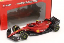 FERRARI F1-75 Formula 1 2022 Carlos Sainz - Bburago Escala 1:43 (36832S)