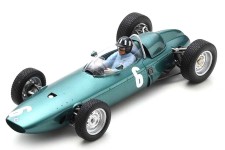 BRM P57 V8 Ganador GP Monaco 1963 Graham Hill - Con Vitrina - Spark Escala 1:18 (18s545)