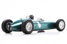 BRM P57 V8 Ganador GP Monaco 1963 Graham Hill - Con Vitrina - Spark Escala 1:18 (18s545)