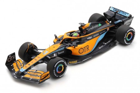 McLaren MCL36 Mercedes GP Australia 2022 D. Ricciardo - With Showcase - Spark Scale 1:18 (18s758)