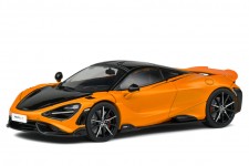 McLaren 765LT V8-Biturbo 2020 Papaya Orange - Solido Scale 1:43 (S4311901)