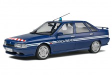 RENAULT 21 Turbo BRI Gendarmerie 1992 Blue - Solido Escala 1:18 (S1807703)