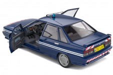 RENAULT 21 Turbo BRI Gendarmerie 1992 Blue - Solido Escala 1:18 (S1807703)