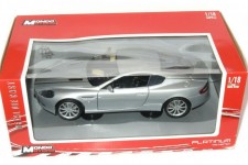 ASTON MARTIN DB9 Coupe 2004 Silver - MondoMotors Escala 1:18 (50043S)