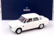ALFA ROMEO Giulia Ti Super Quadrifoglio 1963 White - Norev Escala 1:18 (187970)