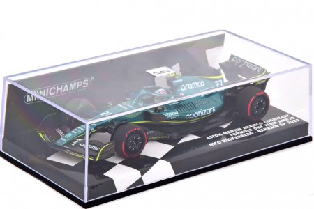 ASTON MARTIN AMR22 GP Bahrain 2022 Nico Hulkenberg - Minichamps Escala 1:43 (417220127)