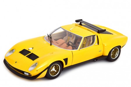 LAMBORGHINI Miura SVR 1970 Yellow - Kyosho Scale 1:!8 (08319GY)