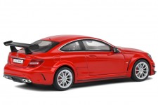 MERCEDES-Benz AMG C63 Coupe Black Series 2012 Red - Solido Escala 1:43 (s4311602)