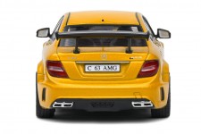 MERCEDES-Benz AMG C63 Coupe Black Series 2012 Yellow - Solido Escala 1:43 (s4322601)