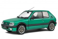 PEUGEOT 205 GTi Griffe 1992 Green Metallic - Solido Escala 1:18 (S1801712)