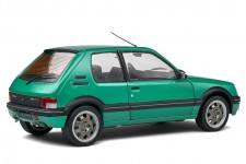 PEUGEOT 205 GTi Griffe 1992 Green Metallic - Solido Escala 1:18 (S1801712)