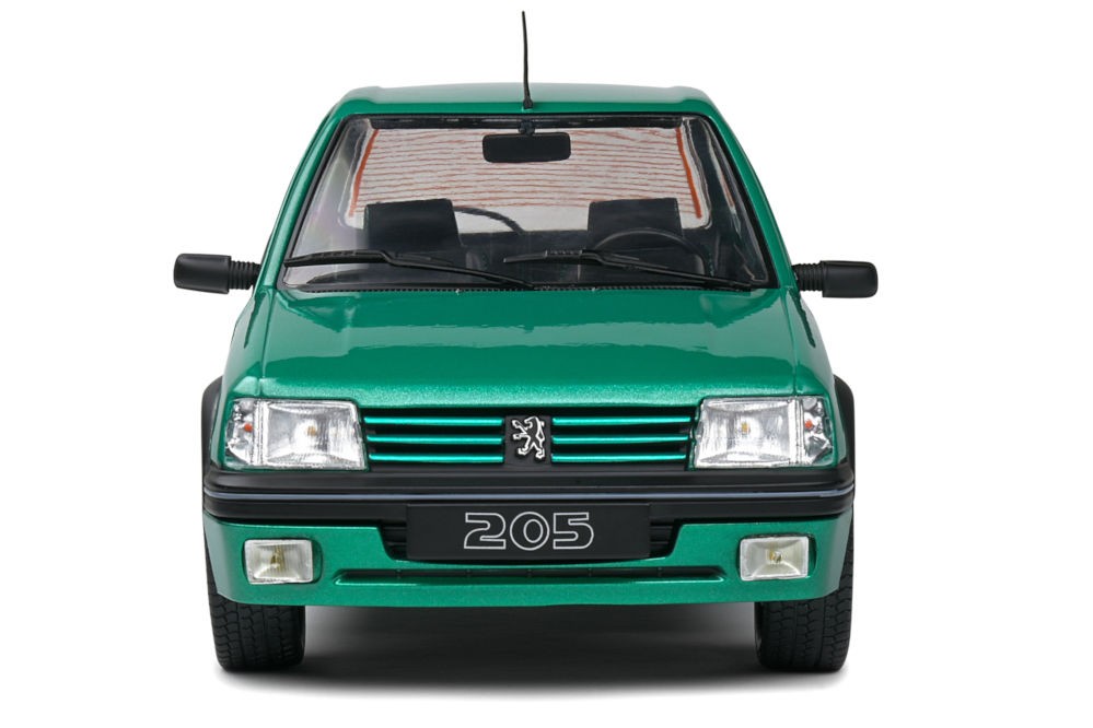 PEUGEOT 205 GTi Griffe 1992 Green Metallic - Solido Escala 1:18 (S1801712)  - Racing Modelismo