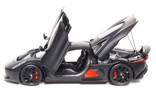 JAGUAR C-X75 2010 Satin Black - Almost Real Escala 1:18 (ALM810605)