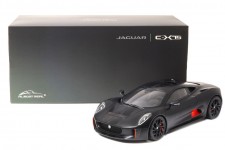 JAGUAR C-X75 2010 Satin Black - Almost Real Escala 1:18 (ALM810605)