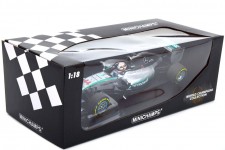 MERCEDES AMG W06 Campeon del Mundo 2015 Lewis Hamilton - Minichamps Escala 1:18 (186150044)