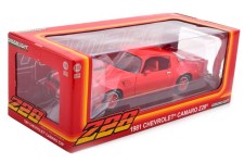 CHEVROLET Camaro Z/28 1981 Red - Greenlight Escala 1:18 (13634)