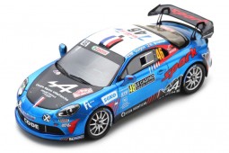 ALPINE A110 RGT Rally MonteCarlo 2022 E. Guigou / K. Bronner - Spark Escala 1:43 (s6698)