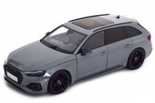AUDI RS4 Avant 2020 Grey - KiloWorks Escala 1:18 (KW0401)