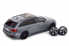 AUDI RS4 Avant 2020 Grey - KiloWorks Escala 1:18 (KW0401)
