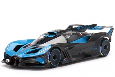 BUGATTI Bolide 2020 Blue / Black - Top Speed Scale 1:18 (TS0434)