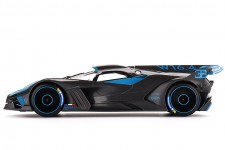 BUGATTI Bolide 2020 Blue / Black - Top Speed Escala 1:18 (TS0434)