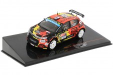 CITROEN C3 Rallye Ypres 2022 S. Lefebvre / A. Malfoy - Ixo Scale 1:43 (RAM877)