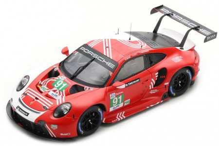 PORSCHE 911 911-2 RSR 24h LeMans 2020 Lietz / Bruni / Makowiecki - Spark Scale 1:18 (18s673)