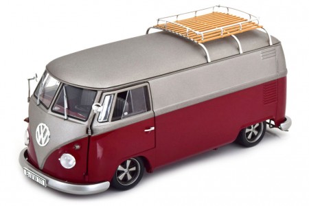 VOLKSWAGEN T1b Bus Lowrider 1962 - Schuco Escala 1:18 (450045600)