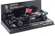 MERCEDES-AMG W12 Ganador British GP 2021 Lewis Hamilton - Minichamps Escala 1:43 (410211144)