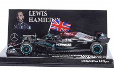 MERCEDES-AMG W12 Ganador British GP 2021 Lewis Hamilton - Minichamps Escala 1:43 (410211144)